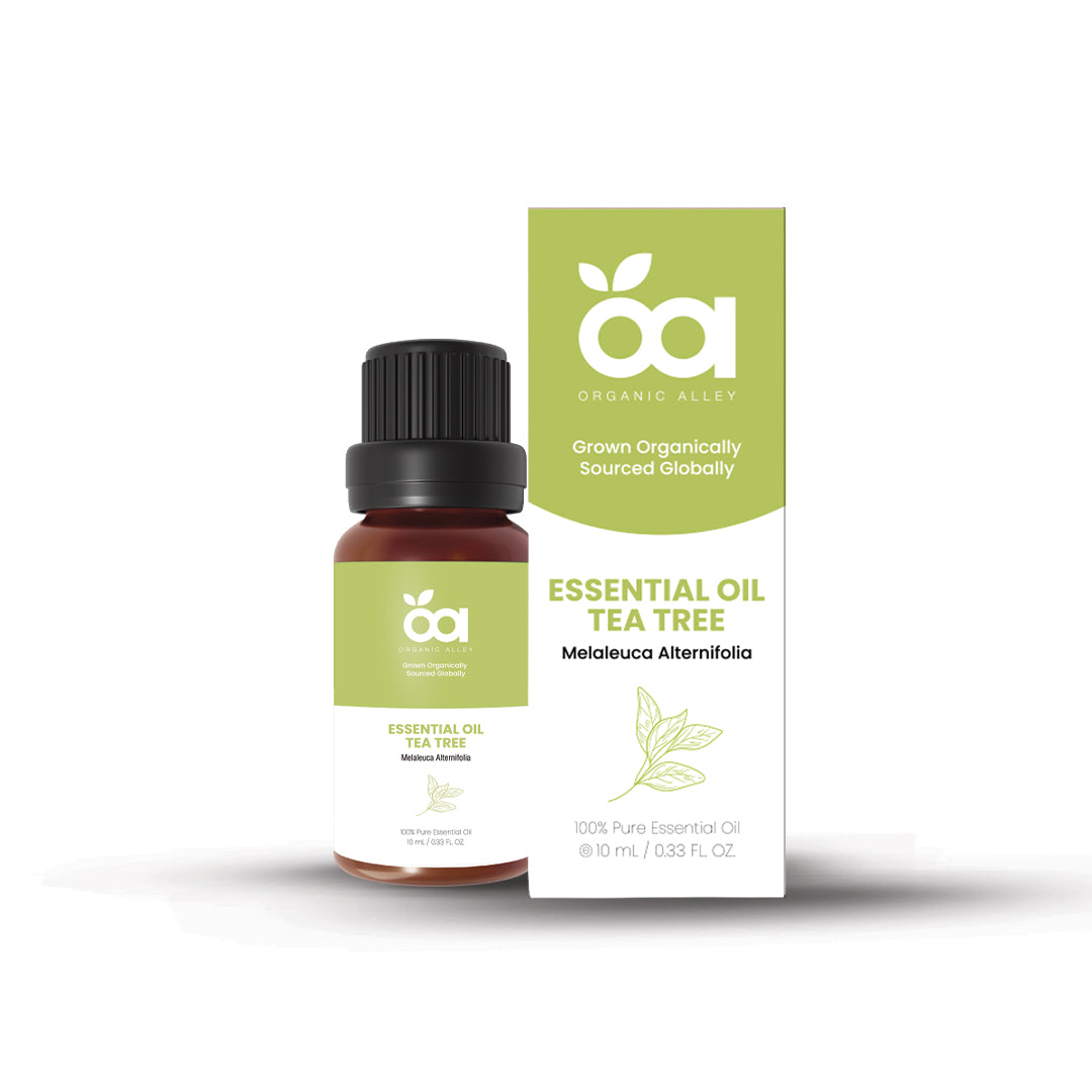 Tea Tree by Organic Alley (10 mL) | 100% Pure & Natural Melaleuca Alternifolia Essential Oil
